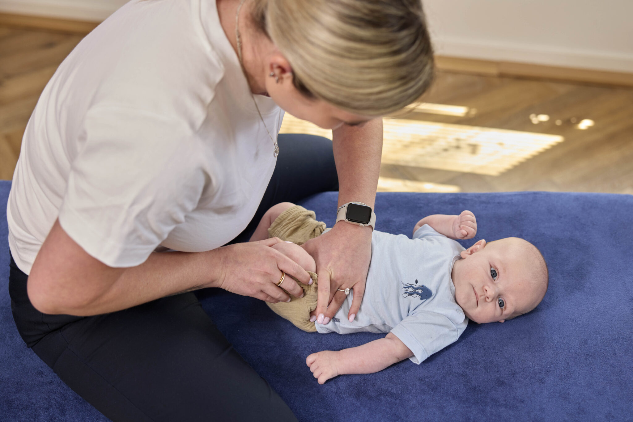 Chiropractie laat huilbaby's tot rust komen door spanning in het lijfje weg te nemen