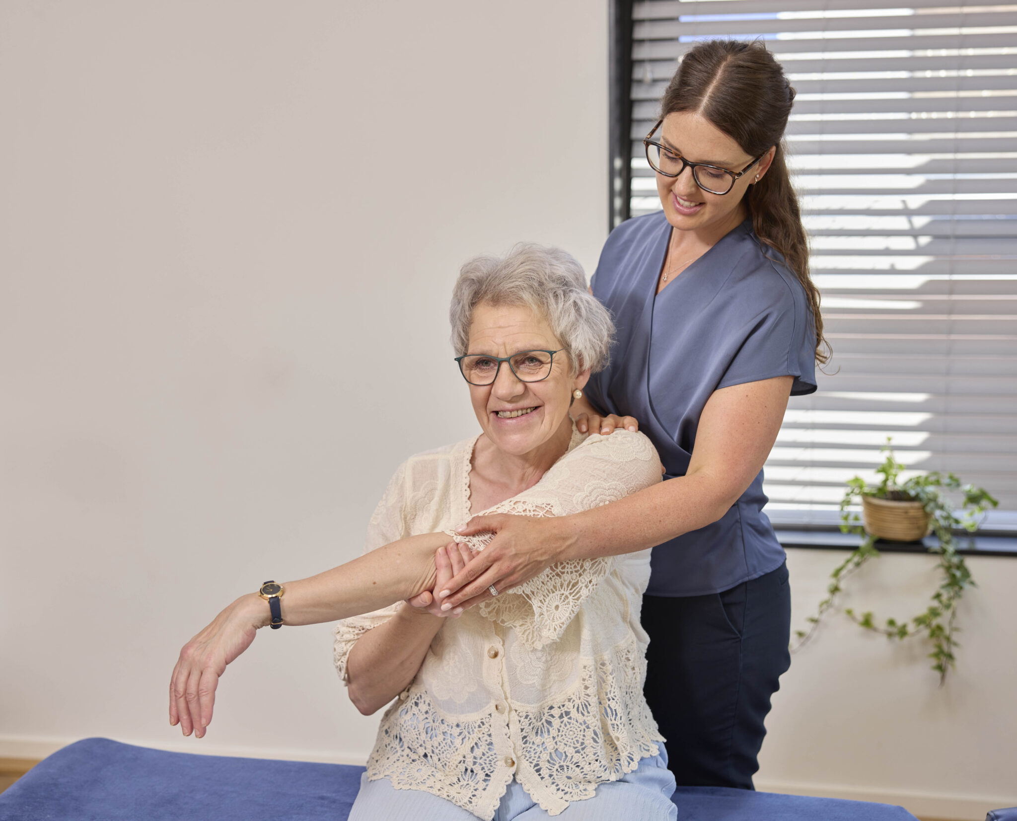 Behandeling schouderpijn door chiropractor